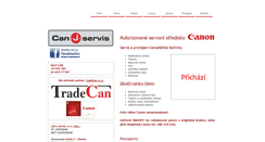 Desktop Screenshot of can-j-servis.cz