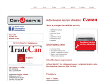 Tablet Screenshot of can-j-servis.cz